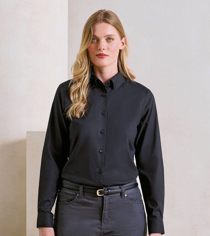 Women’s ‘Supreme’ Oxford long sleeve shirt Thumbnail