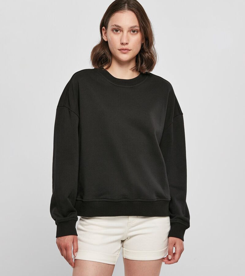 Women’s oversized crew neck sweatshirt Thumbnail