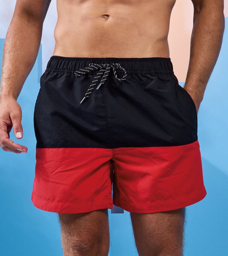 Block colour swim shorts Thumbnail