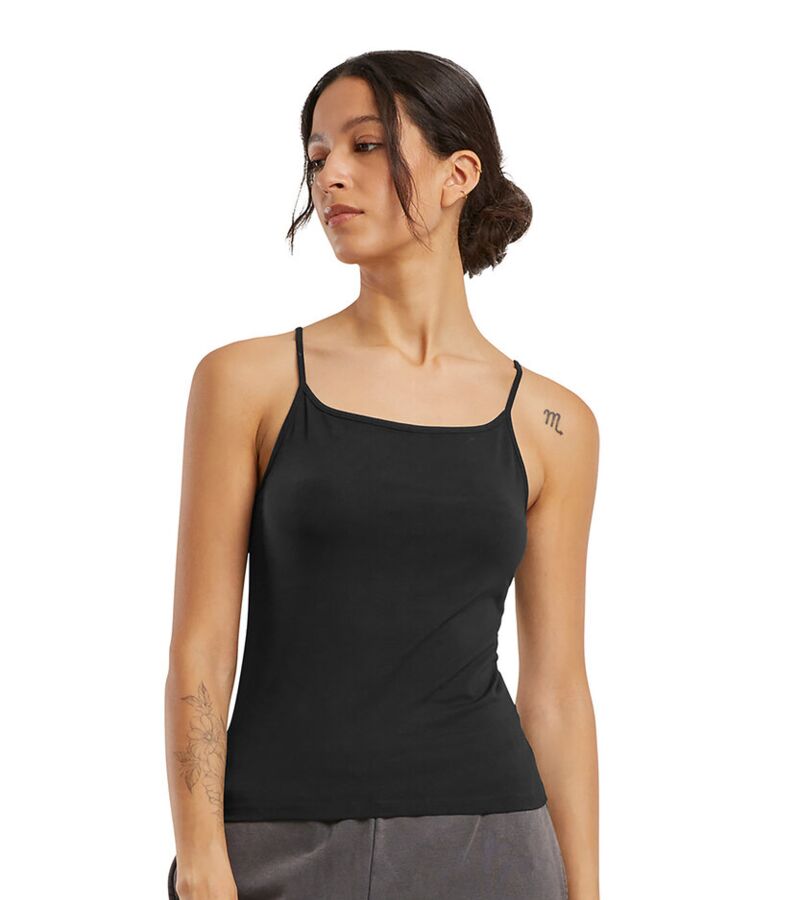 Women’s stretch Jersey short slim top Thumbnail