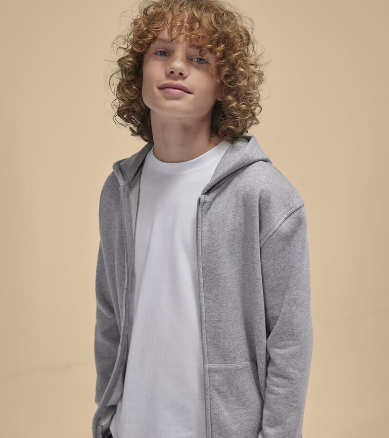 B&C ID.334 zip hoodie /kids Thumbnail