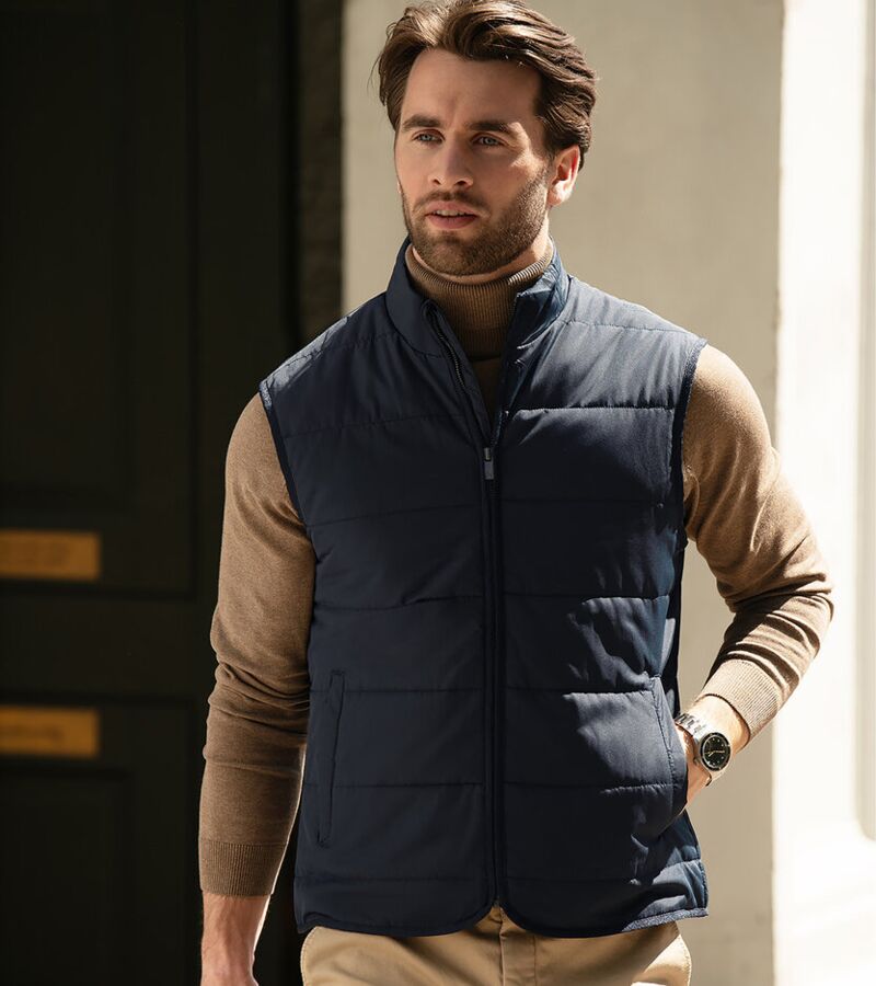Hudson – horizontal quilted gilet Thumbnail