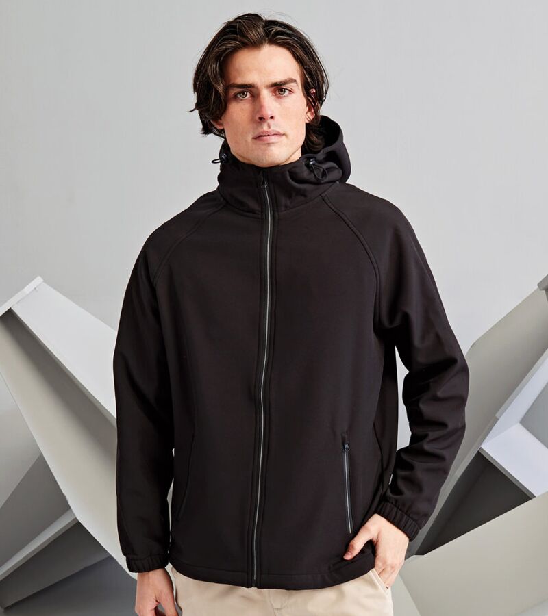 Hooded 2-layer softshell jacket Thumbnail