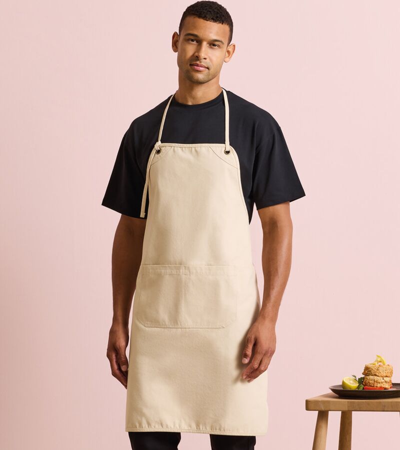 ‘Artisan’s choice’ double-pocket canvas apron Thumbnail