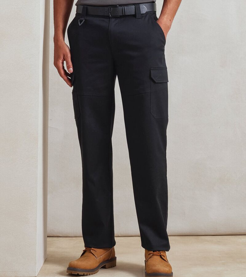 Stretchchecker work cargo trousers Thumbnail