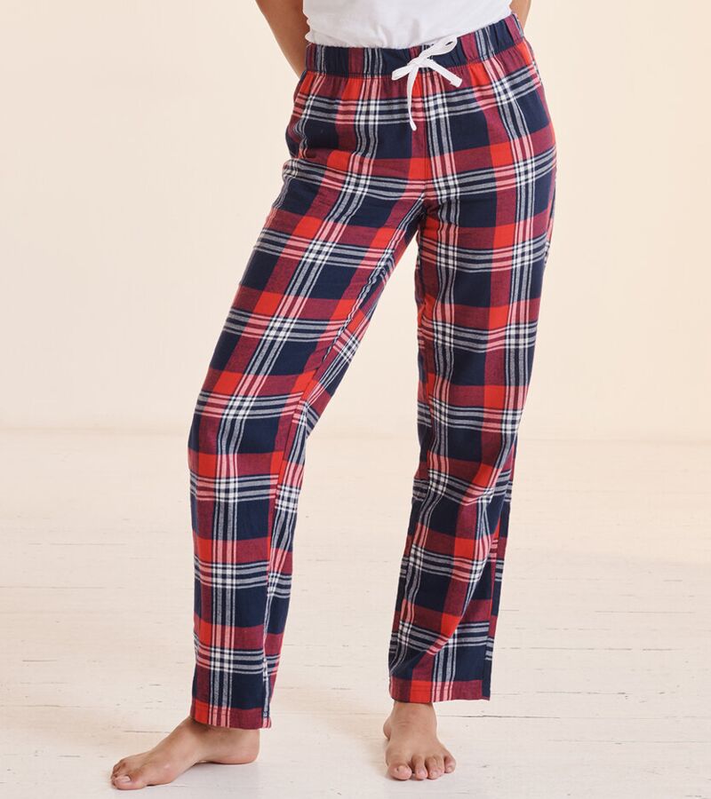 Women's tartan lounge pants Thumbnail