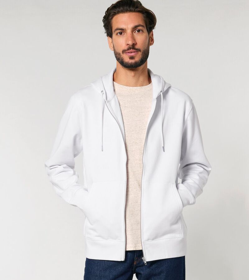 Unisex Cultivator 2.0 iconic zip-thru hoodie sweatshirt (STSU179) Thumbnail