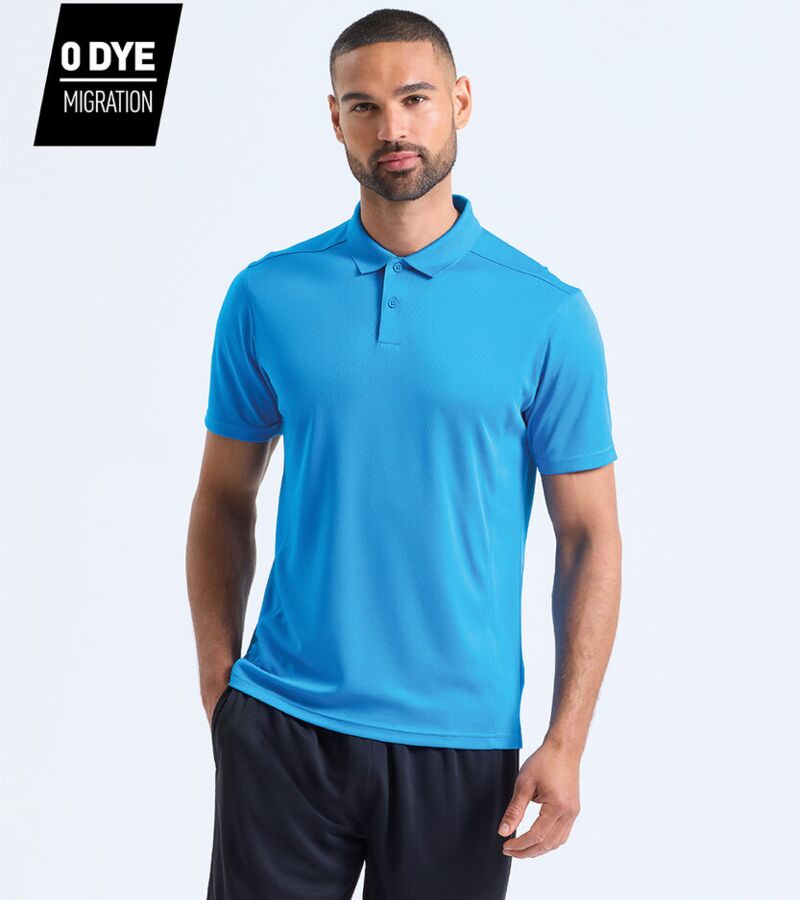 Tridri® ion-charge panelled polo Thumbnail