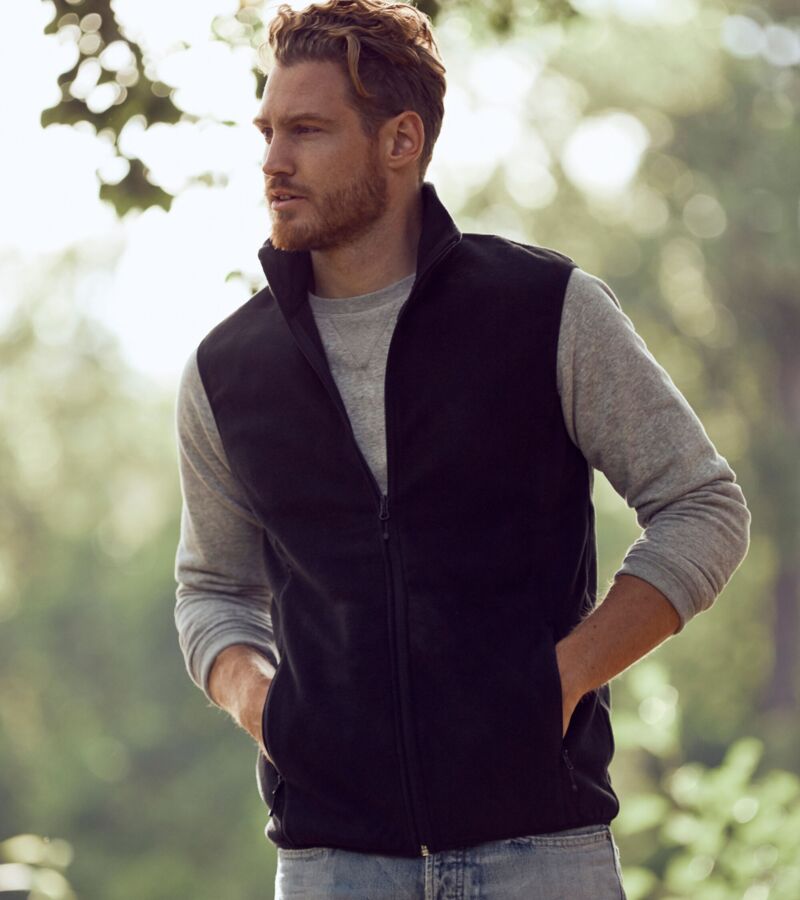 Basic Polar Fleece Vest Thumbnail